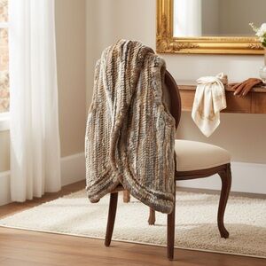 Luxurious Rabbit Fur vest.